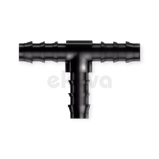 PP trišakis žarnai PUSH-ON 19 x 19 x 19mm